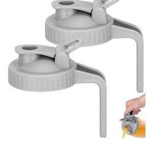 Gray Pour Spout Lids